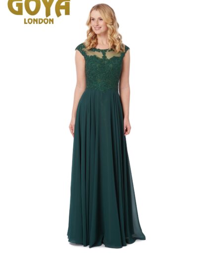 green Prom dress