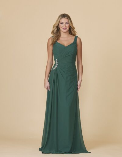 chiffon sweetheart bridesmaid dress